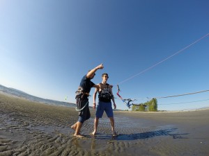 kite re-launch practice